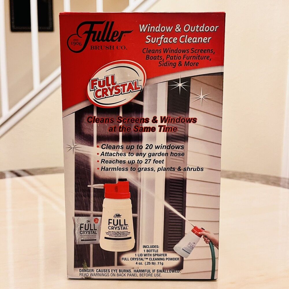 Fuller Brush Co. Full Crystal Window & Outdoor Surface Cleaner FBFC-6 Sealed